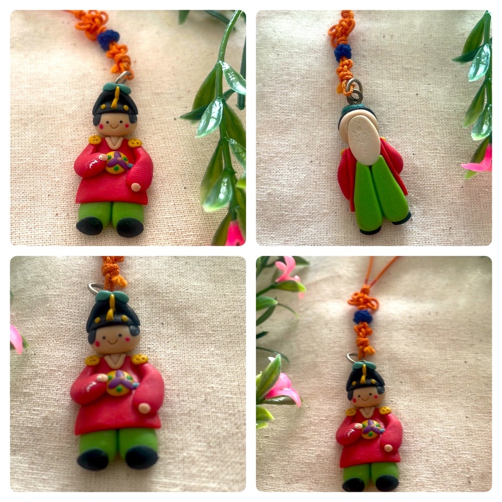 Traditional Korean Hanbok Keychain Purse Charm